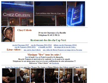 Tablet Screenshot of chez-celeste.com